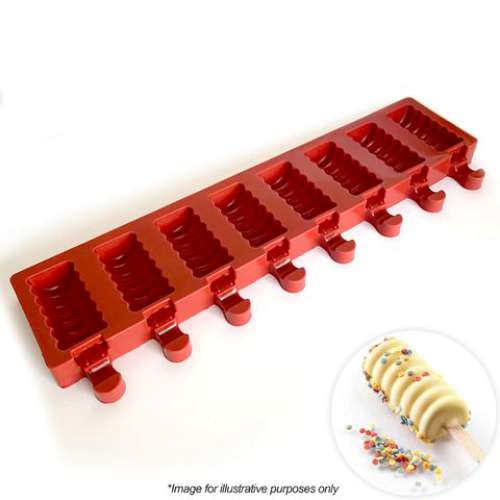 Swirl Cakesicle Popsicle Silicone Mould - Click Image to Close